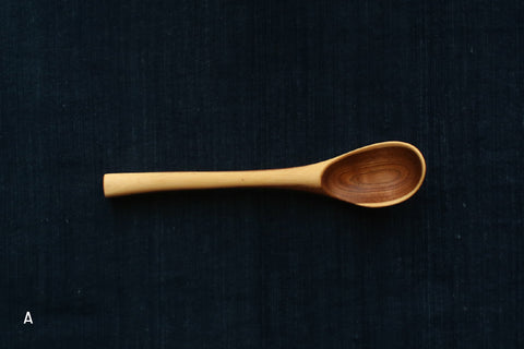Hand-Carved Branch Soup Spoons (L)