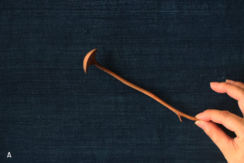 Hand-Carved Small Branch Spoons