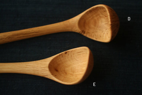 Hand-Carved Branch Coffee Scoops (L+)
