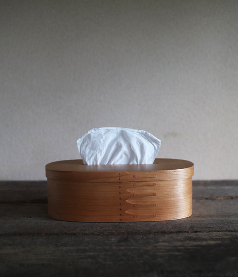 Shaker Oval Tissue Box