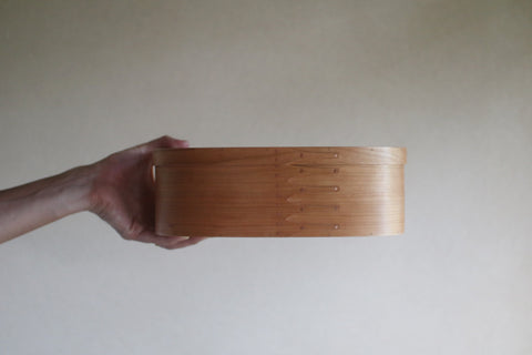Shaker Oval Tissue Box