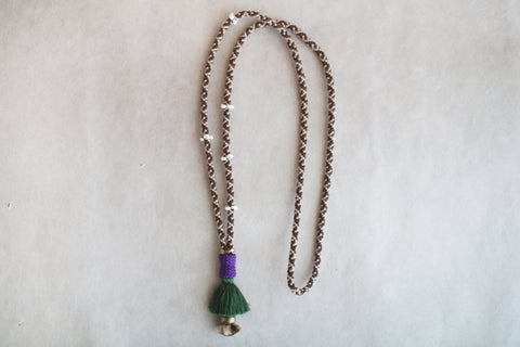 Kumihimo Silk Braided Necklace [I] - sold out