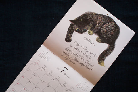 Iku Dekune Cats Wall Calendar 2026 - sold out