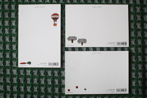 Foil-Pressed Postcard Set {Necktie} (20% OFF)