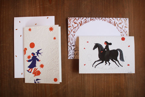 Tree Embossed Birthday Card
