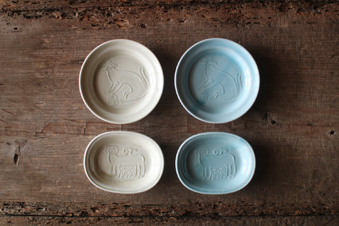 Mamezara Mini Dish {Dog} (20% OFF)