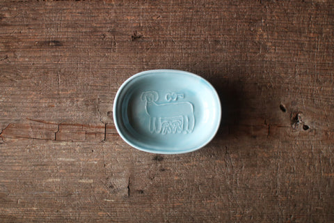 Mamezara Mini Dish {Dog} (20% OFF)