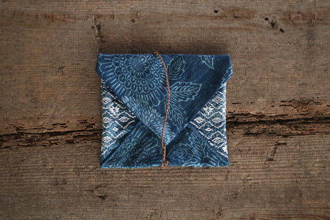 Sashiko Santoku Pouch [Large] : F - sold out