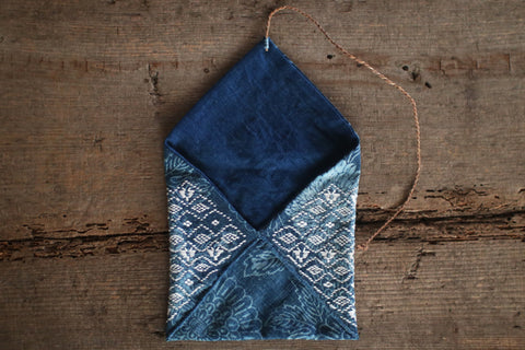 Sashiko Santoku Pouch [Large] : F - sold out