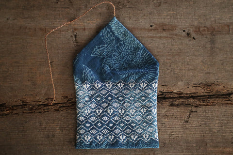 Sashiko Santoku Pouch [Large] : F - sold out