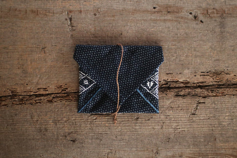 Sashiko Santoku Pouch [Medium] : F - sold out