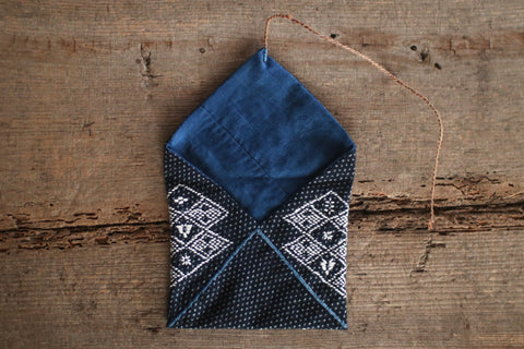 Sashiko Santoku Pouch [Medium] : F - sold out