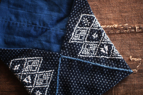 Sashiko Santoku Pouch [Medium] : F - sold out
