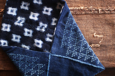 Sashiko Santoku Pouch [Medium] : E