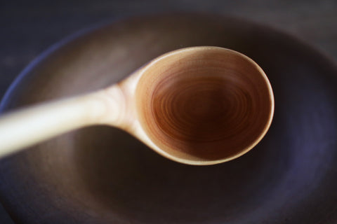 Hand-Carved Branch Ladle [Zelkova-A]