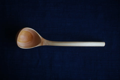Hand-Carved Branch Ladle [Zelkova-A]