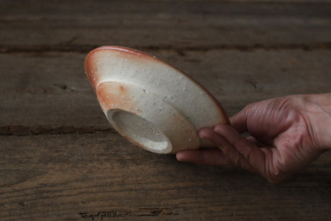 Noborigama-fired Shallow Bowl