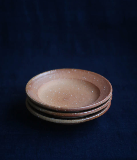 Noborigama-fired Shallow Bowl