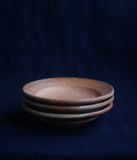 Noborigama-fired Shallow Bowl