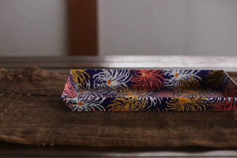Chiyogami Paper Tray {Chrysanthemum}
