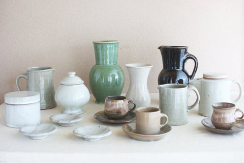 Gunji Pottery Large Pitcher