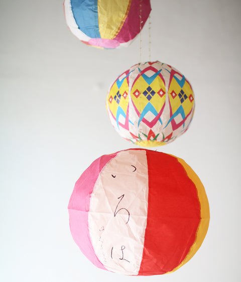 Japanese Paper Balloons {Party Blower Set}