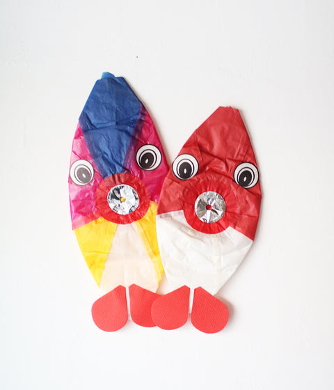 Japanese Paper Balloons {Fish Pair}