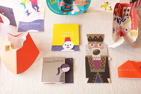 Holiday Pop-up Card {The Nutcrackers}