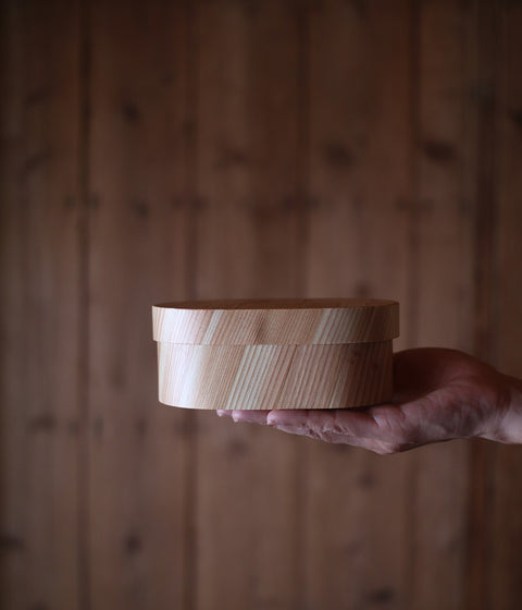 Bento Box Ajiro Pattern {Oval} (15% OFF)
