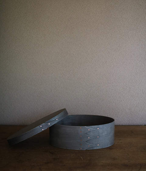 Shaker Oval Box -Gray-