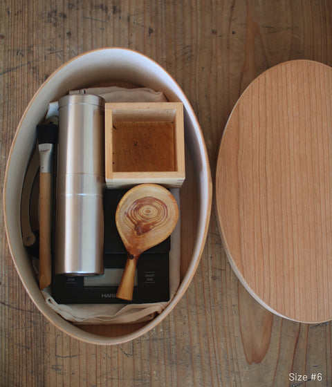 Shaker Oval Box -Cherry- (#4,5,6,7)