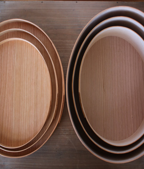 Shaker Oval Box -Cherry- (#4,5,6,7)