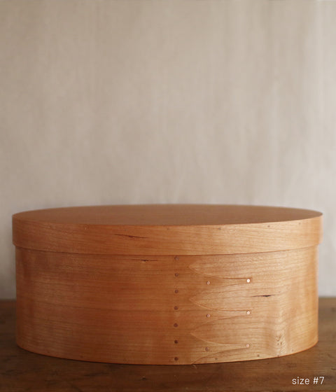 Shaker Oval Box -Cherry- (#4,5,6,7)