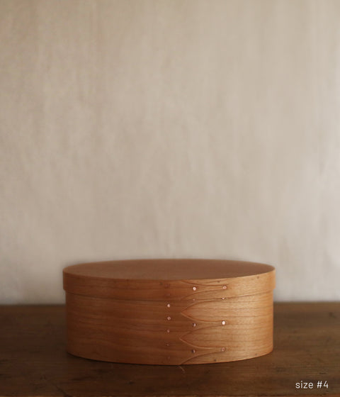 Shaker Oval Box -Cherry- (#4,5,6,7)