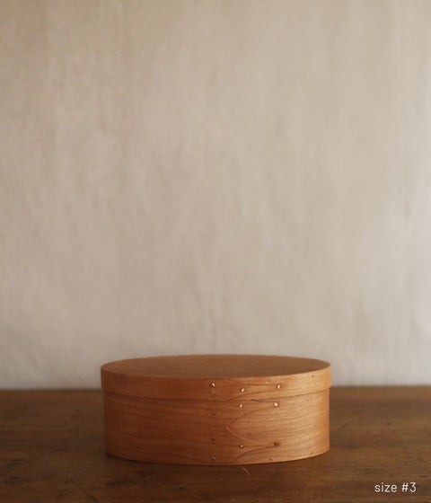 Shaker Oval Box -Cherry- (#0,1,2,3)