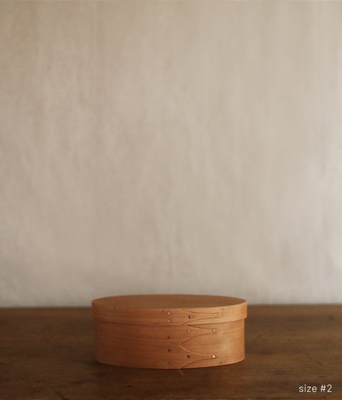Shaker Oval Box -Cherry- (#0,1,2,3)