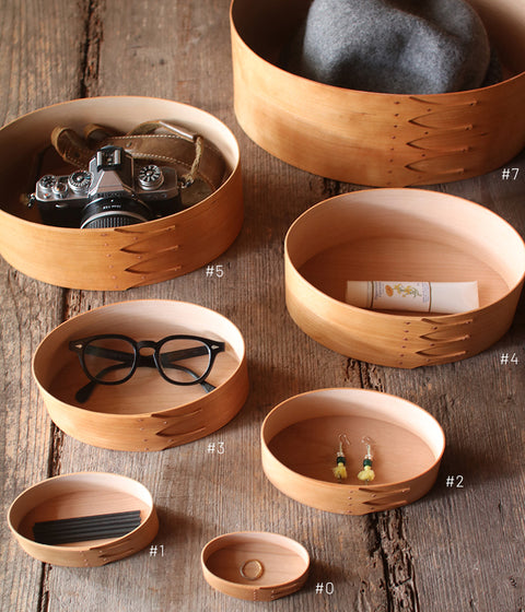 Shaker Oval Box -Cherry- (#4,5,6,7)