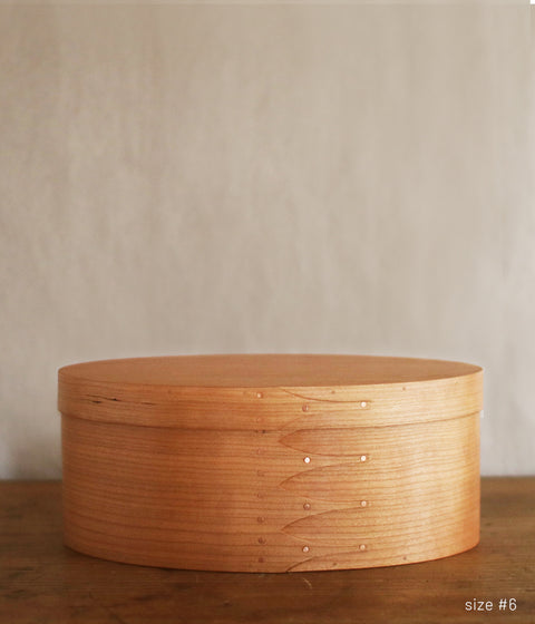 Shaker Oval Box -Cherry- (#4,5,6,7)