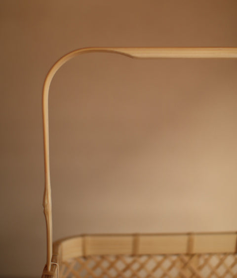 Kei Nakamura Bamboo Basket with Handle