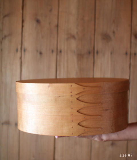 Shaker Oval Box -Cherry- (#4,5,6,7)