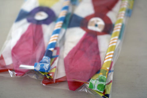 Japanese Paper Balloons {Party Blower Set}