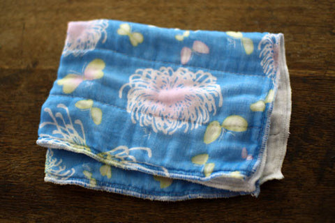 Shirayuki Towel {Okinawan Bingata - White}