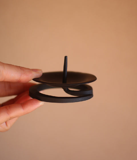 Hand-forged Iron Candle Holder Small (Small)