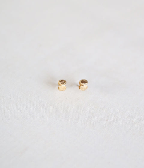 Jona "tenten comaru" Stud Earrings {Gold}