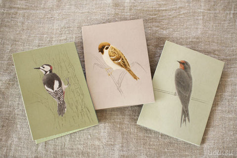 Tobidustry Pop-Up Bird Card {Woodpecker}