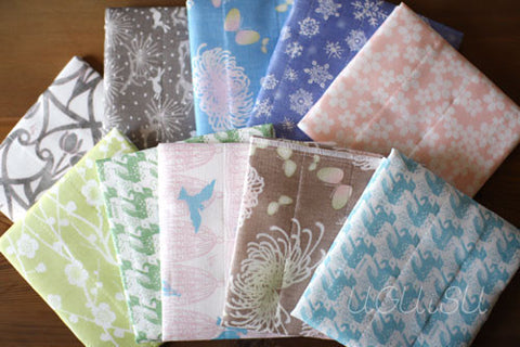 Shirayuki Towel {Okinawan Bingata - White}